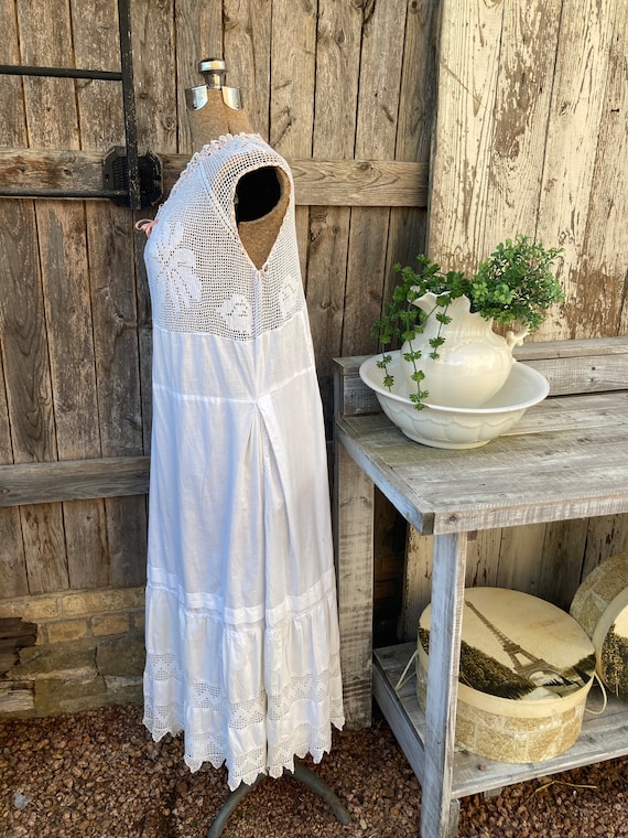 Victorian Nightgown-Edwardian Bed Dress - image 3