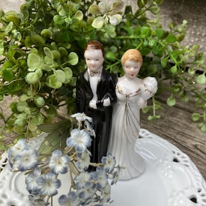 Wedding Cake Topper Vintage