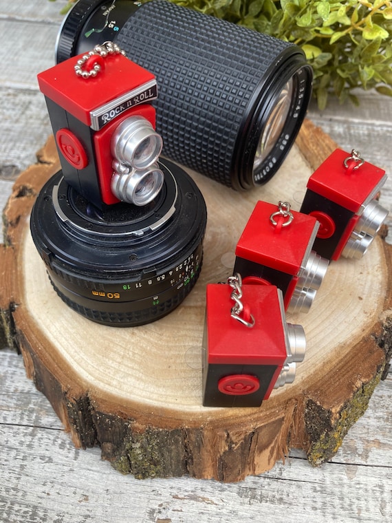 Camera Purse Charm-Red Camera Charm -Novelty Gift… - image 6