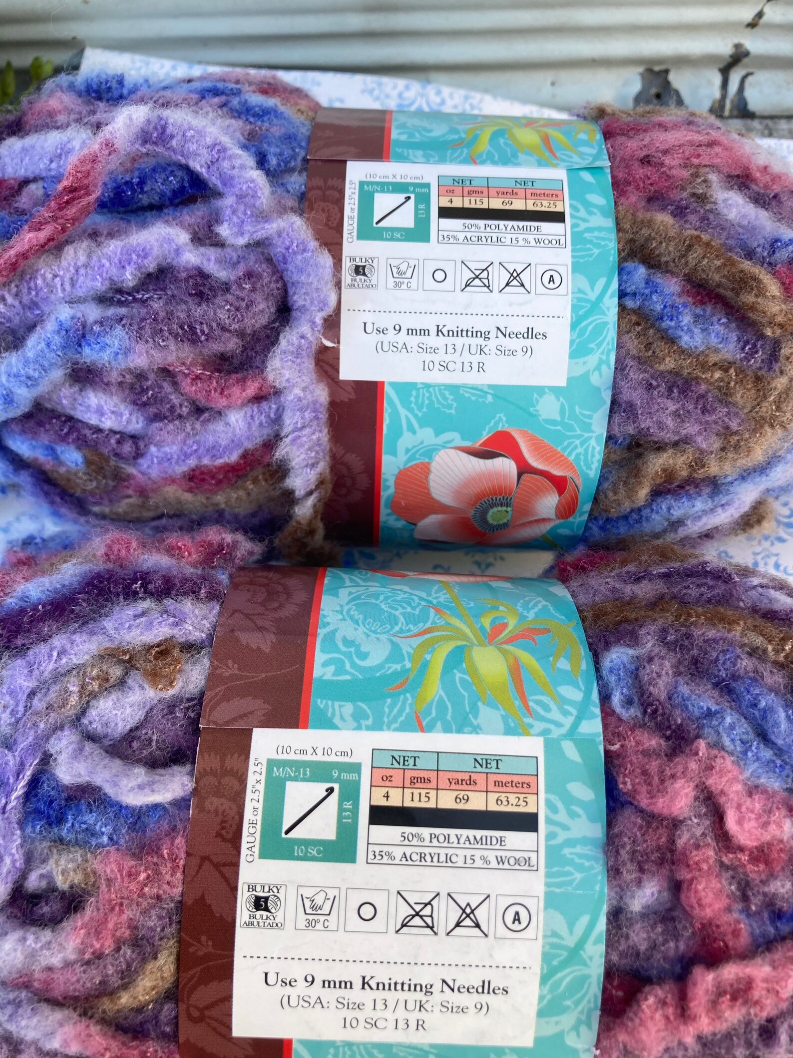 Yarn Bee sherpa Blend colorful Crafting Yarnspring Colors Etsy