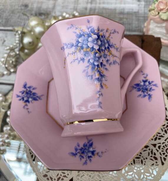 コレクション Leander 1946 RGK China de Boheme 5 Set Leander 1946 “3” Cup & Saucer China De Boheme RGK & One