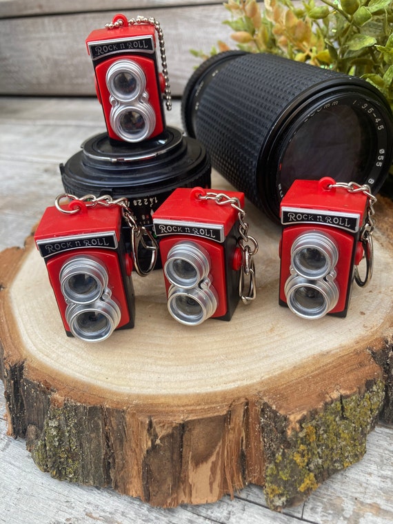 Camera Purse Charm-Red Camera Charm -Novelty Gift… - image 5