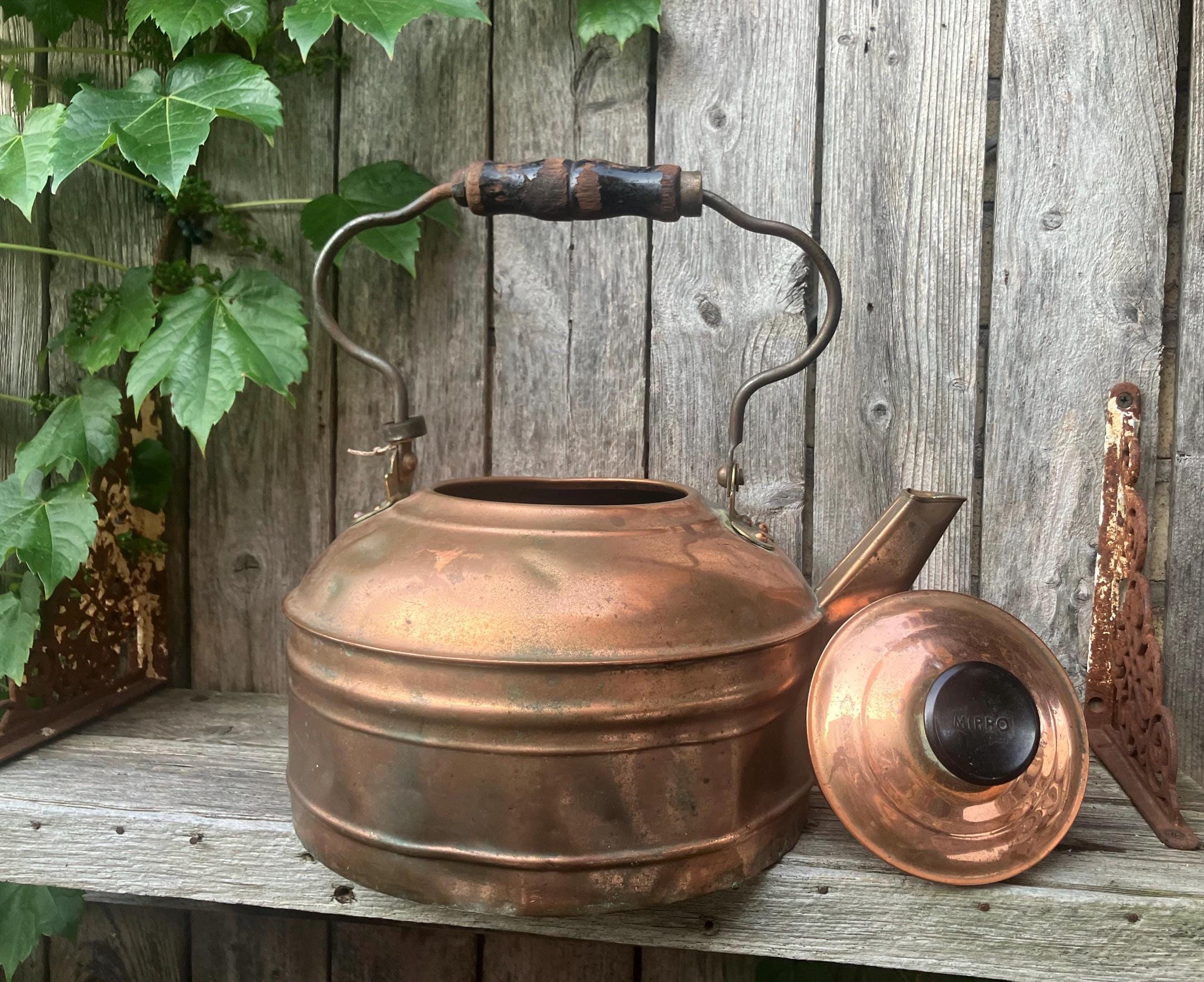 Antique Copper Revere Kettle - Etsy