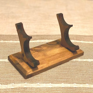 Doppel Lichtschwert Griff - Holz Display, Universal Passform
