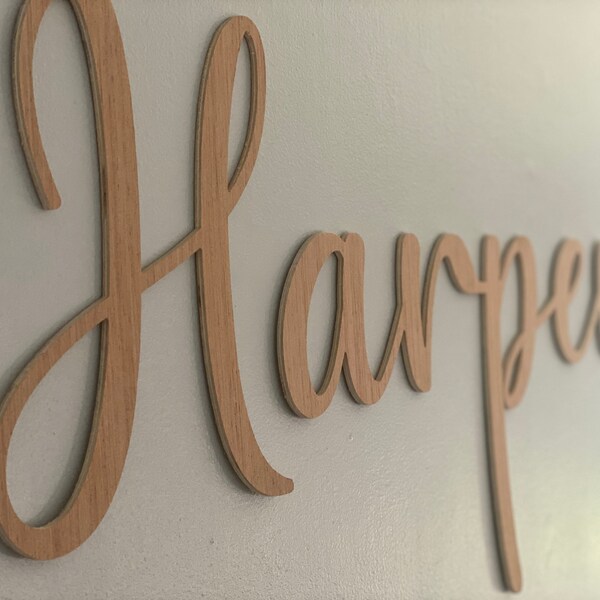 Nursery Name Letters Etsy