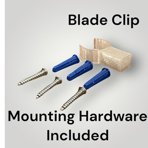 Light Saber Wall Mount Kit - Horizontal - 3d printed - universal mount image 7