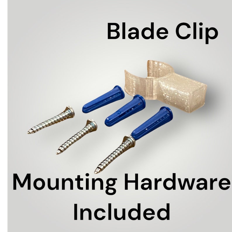 Light Saber Wall Mount Kit - Horizontal - 3d printed - universal mount image 7