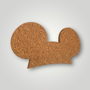 Mickey Ear Hat Cork Pin Board For Disney Enamel Pin Collection Wall  Display for Home Decor Gift