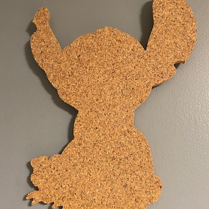 Stitch inspired Cork Pin Board
