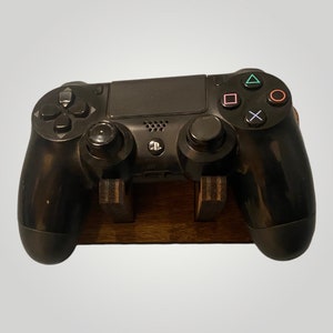 Universal Wall Mount Wooden Controller Stand - Gamer Room Decor - Game Controller Display - Gaming Accessory - Controller Holder