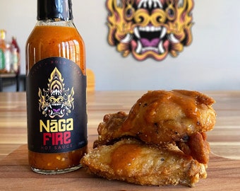 Naga Fire • Hot Sauce • Sweet • Bold Flavor • Fire