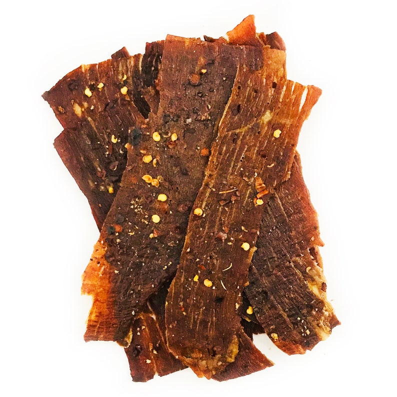 Sweet & Spicy Beef Jerky Chips Addictive Bold Flavor Etsy