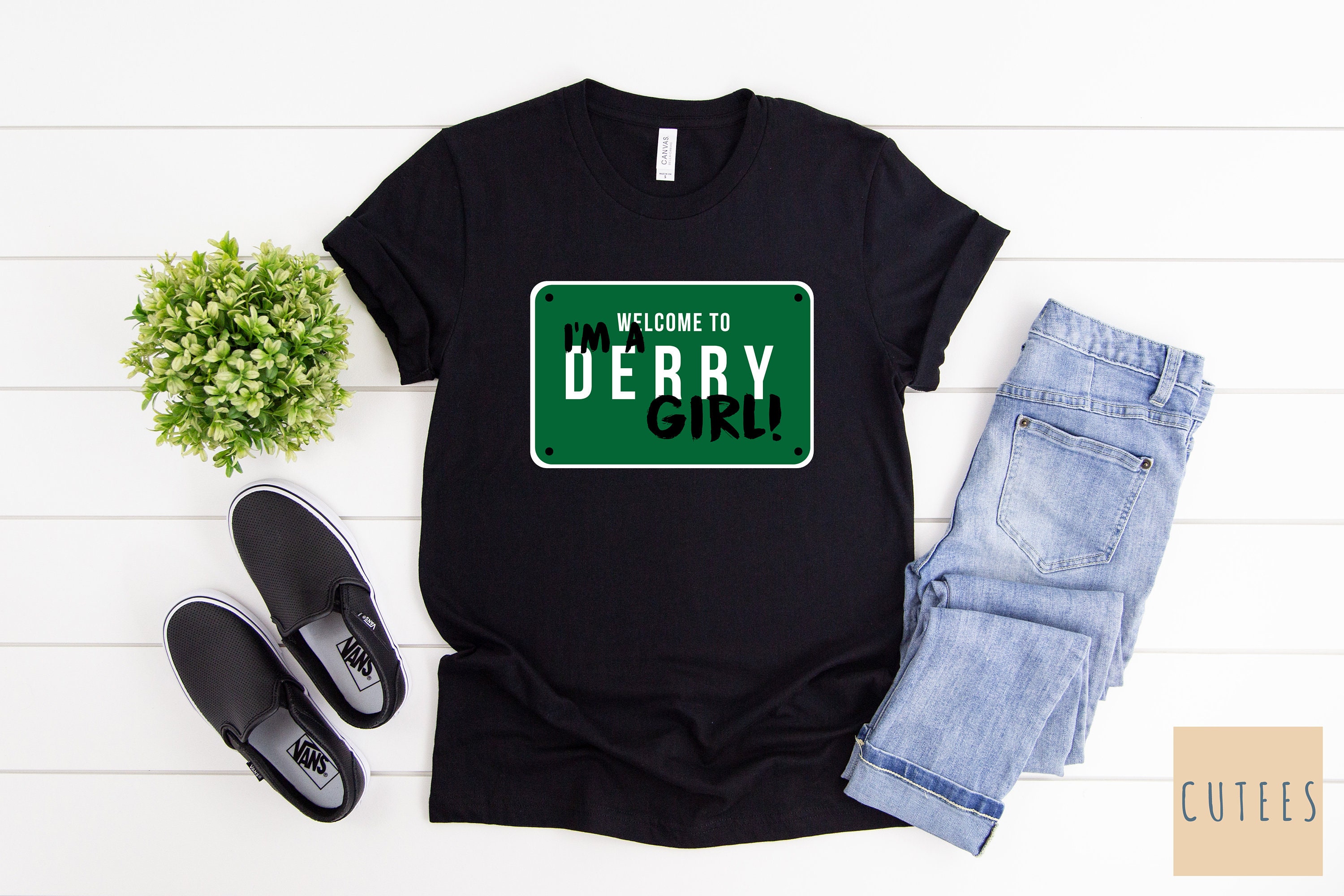 to I'm A Derry Girl Graphic Tshirt l Derry Girls Etsy