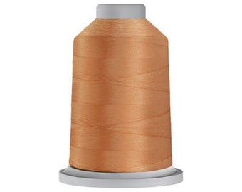 Peach, Peach Thread, Trilobal Polyester, Thread, Glide Thread by Fil-Tec, Fil-Tec, Glide Thread, vibrant thread, embroidery thread, sewing,