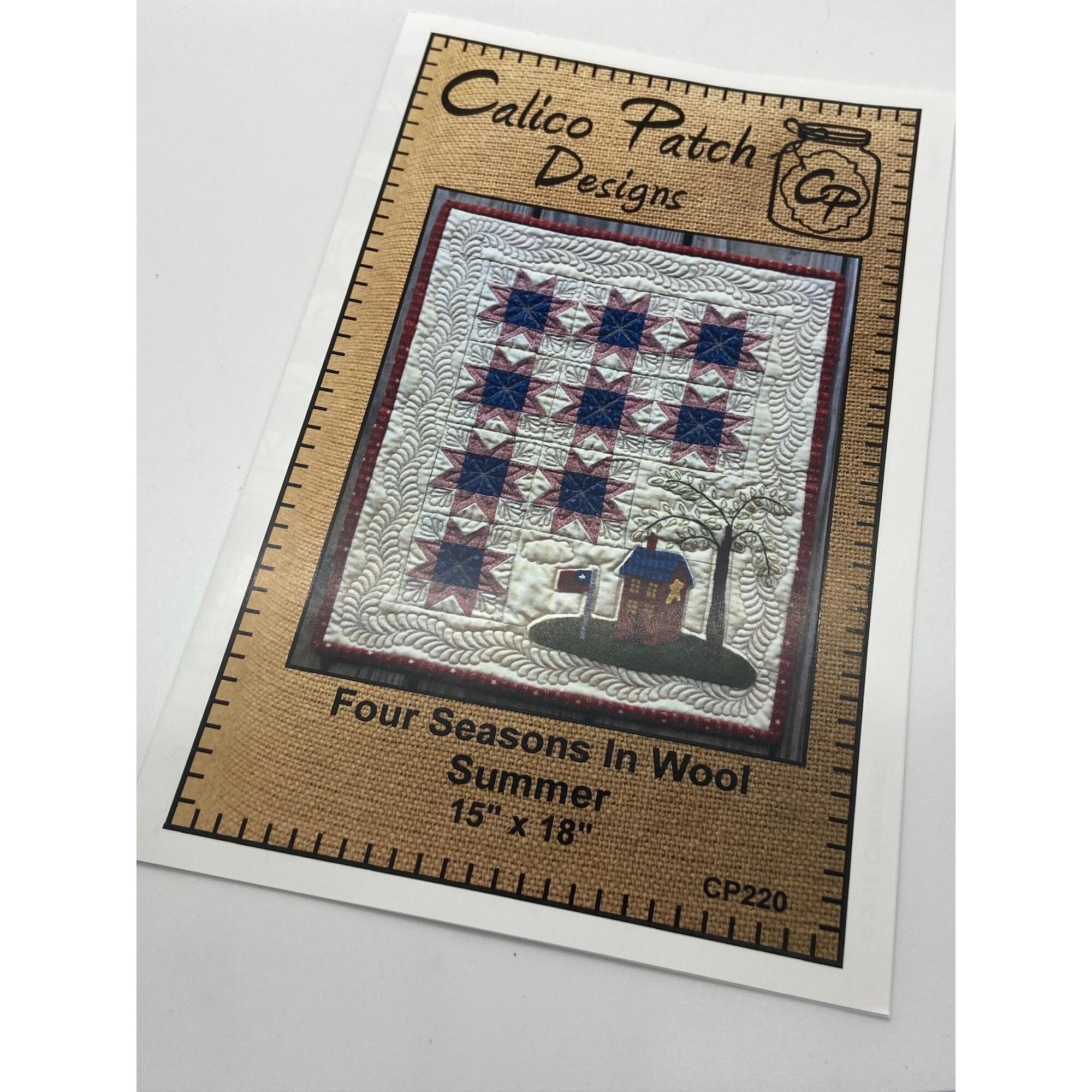 Summer Wall Hanging Quilt Pattern by Calico Patch Designs Four Seasons