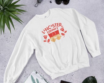 Lancaster County Conestoga Rose Sweatshirt