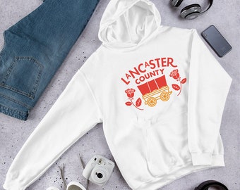 Lancaster County Conestoga Rose Hoodie