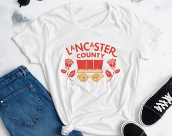 Lancaster County Conestoga Rose Women's T-Shirt