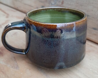 Pottery Mug, Coffee Mug, Ceramic Mug, Pottery Teacup, Stoneware Mug