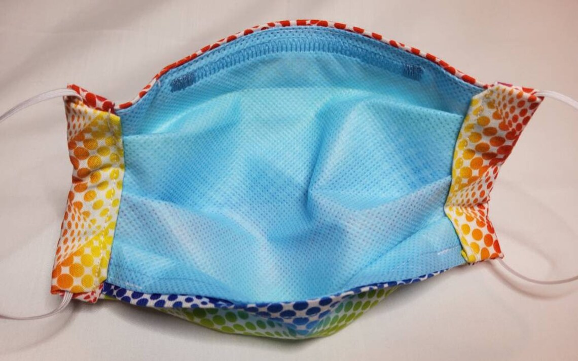 Rainbow LGBT Pride Face Mask Washable, Cloth Breathable