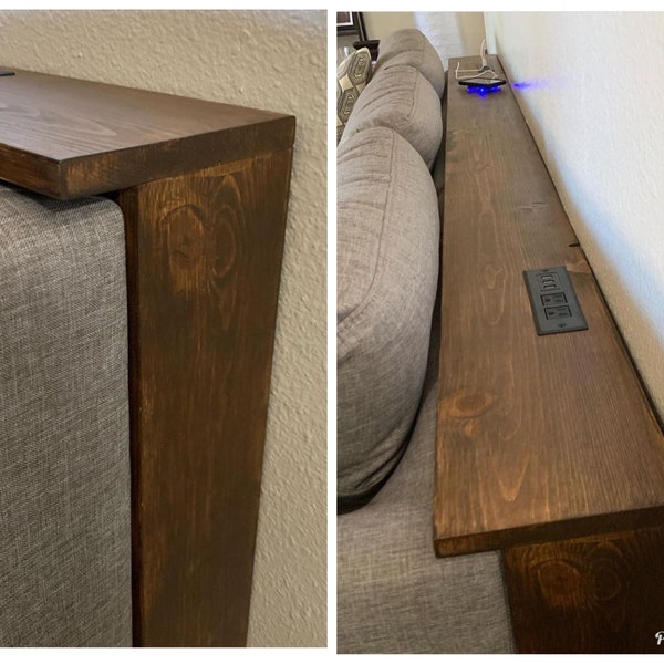 Behind the Couch Console Table Plans