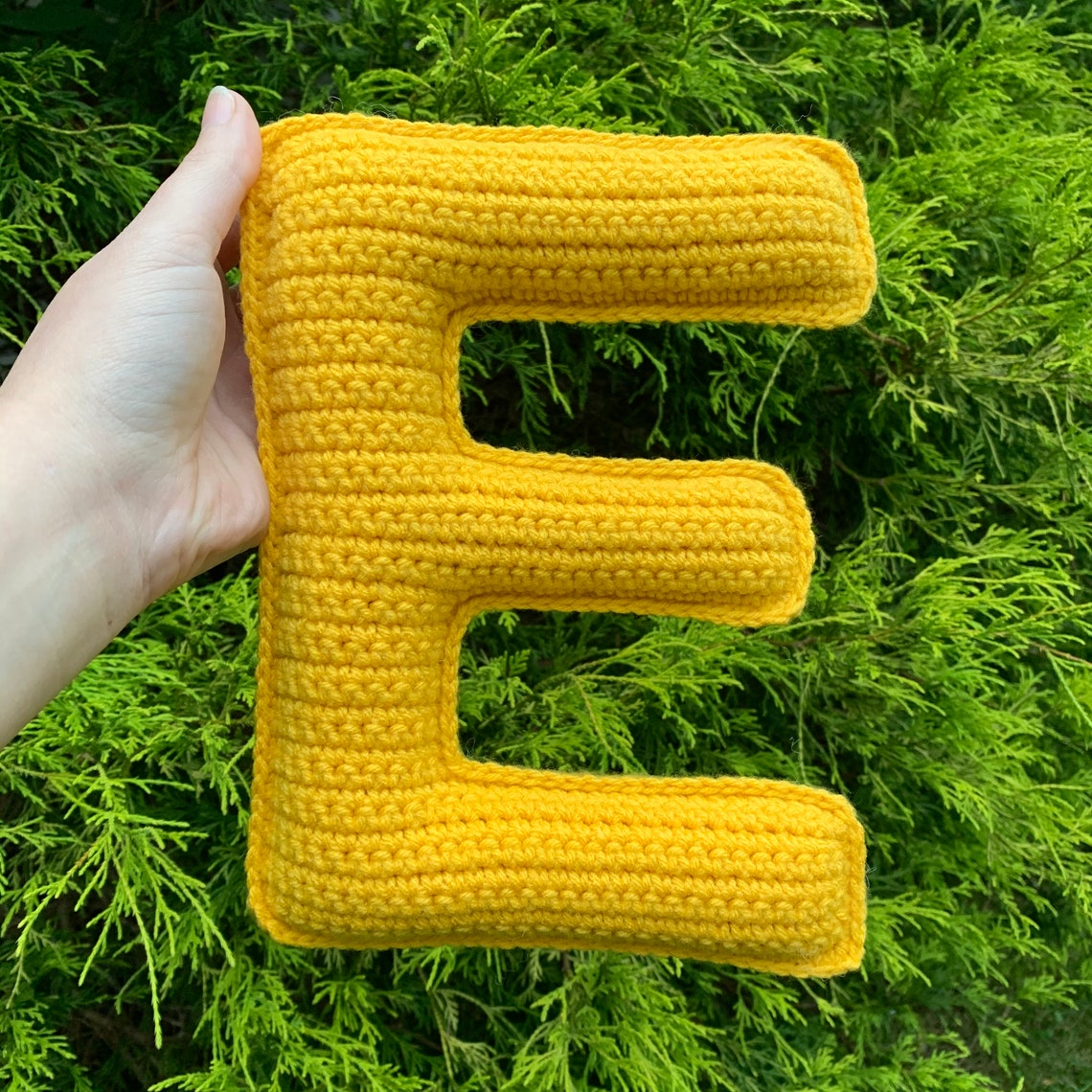 Handmade Letter Pillow Letter H Cushion Newborn Keepsake Etsy