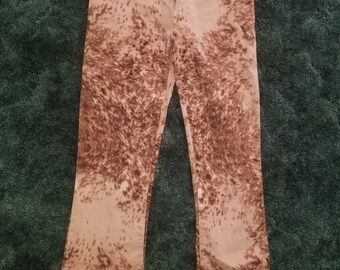 Vintage XOXO cowhide print pants