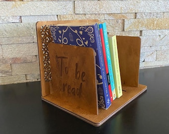 Soporte de lectura Book Nook, atril personalizado para libros pendientes de leer, reposalibros para lectores, soporte de mesa para libros, organizador de almacenamiento de libros