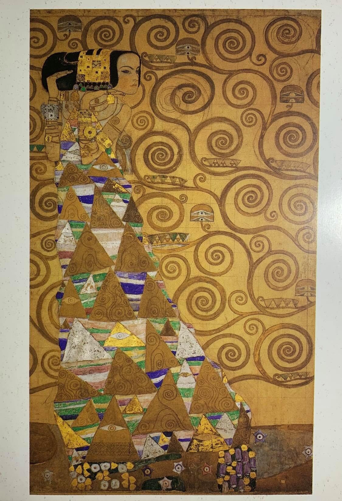 1992 Original Taschen Postcard Print Gustav Klimt Etsy