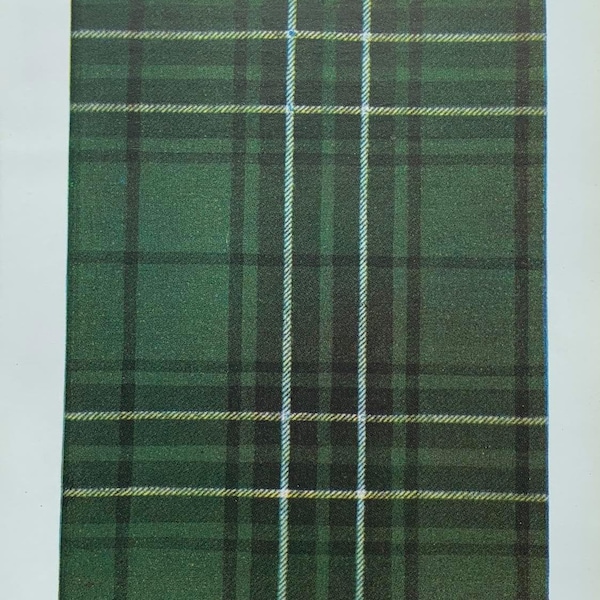 Maclean Hunting 1949 Original Vintage Print from The Clans and Tartans of Scotland by Robert Bain