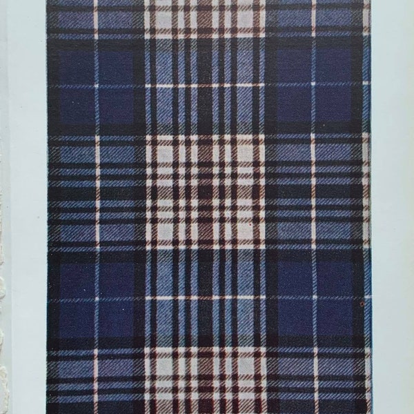 NAPIER 1949 Original Vintage Print from The Clans and Tartans of Scotland by Robert Bain