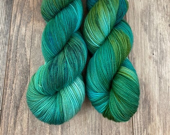 Girl Scout Hand Dyed Sock Weight Yarn