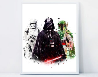SWCJ ダースベイダー パドメ バッジ アートポスター Star Wars Celebration Japan 2025 Darth Vader Badge Art