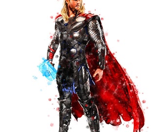 ソープリント アベンジャーズ 水彩スーパーヒーロー ソー