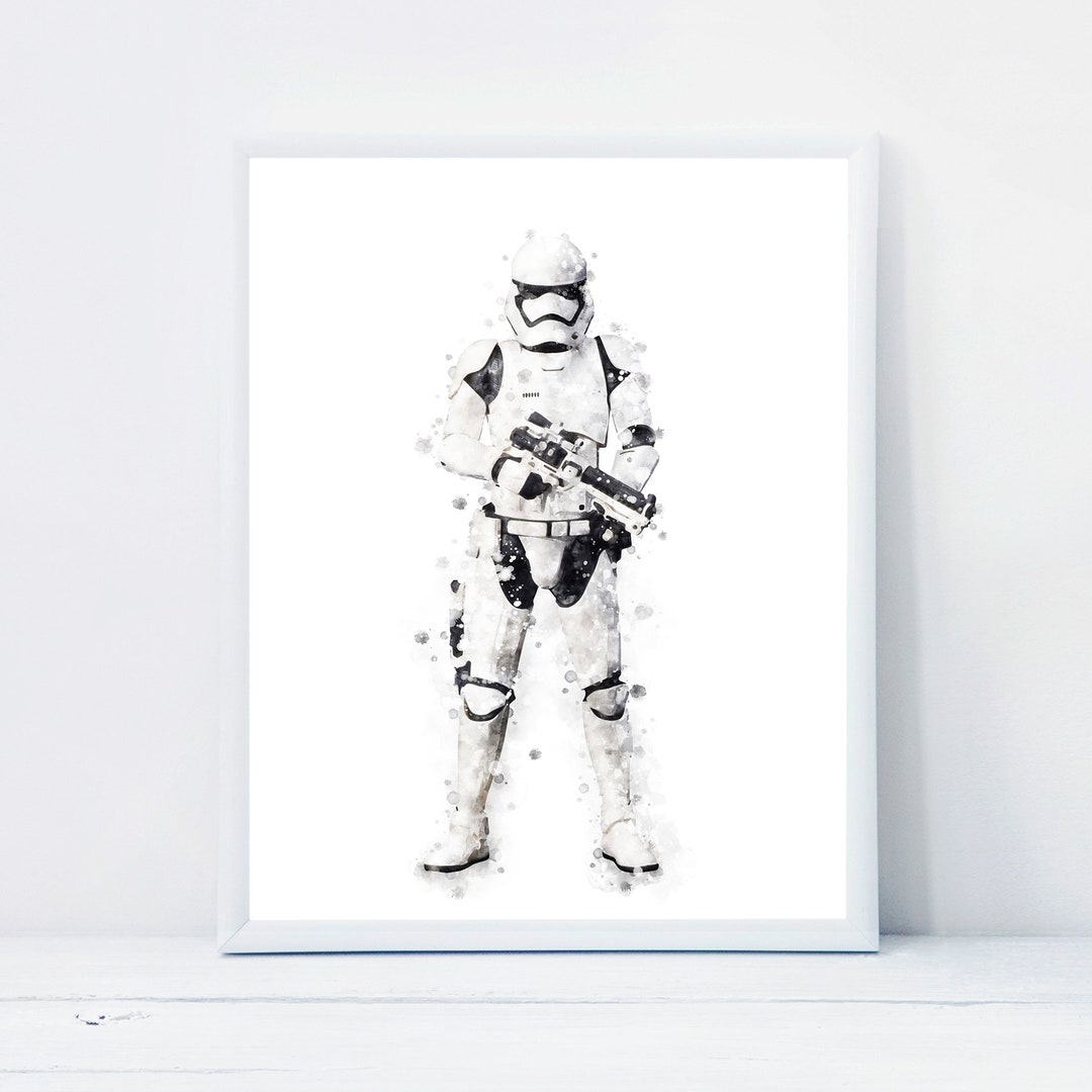 スターウォーズ ストームトルーパー 水彩画 ストームトルーパー スターウォーズ ストームトルーパー 水彩画 ストームトルーパー