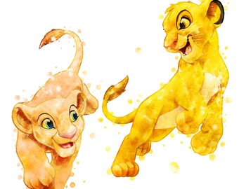 激レア レトロ ヴィンテージThe Lion King ライオンキングシンバナラ ライオンキング ぬいぐるみ 1997年製 激レア ナラ シンバ レトロ 当時