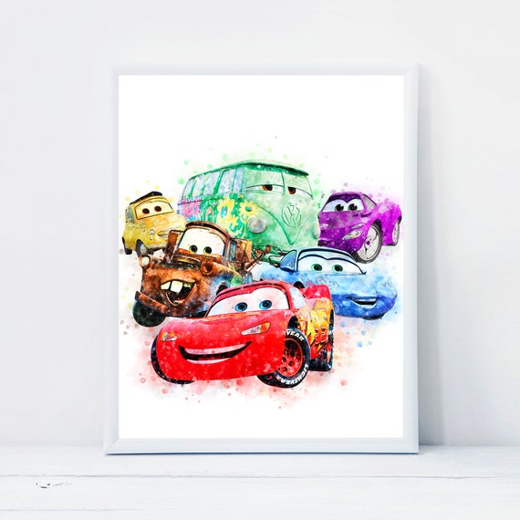 lightning mcqueen and mater and sally