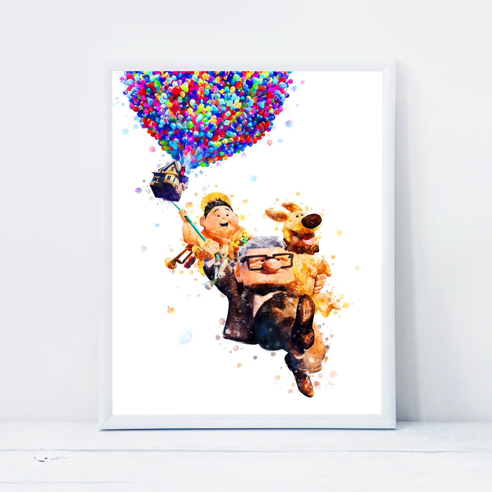 Disney Pixar Up Balloon House - Diamond Painting 