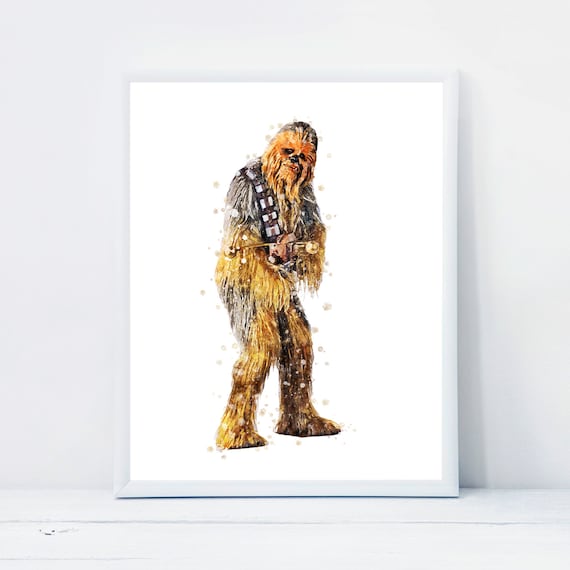 Star Wars Chewbacca Paint By Numbers - Paint By Numbers