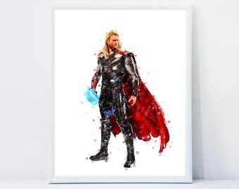 ソープリント アベンジャーズ 水彩スーパーヒーロー ソー