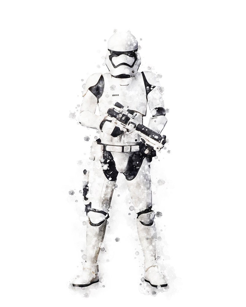 スターウォーズ ストームトルーパー 水彩画 ストームトルーパー スターウォーズ ストームトルーパー 水彩画 ストームトルーパー