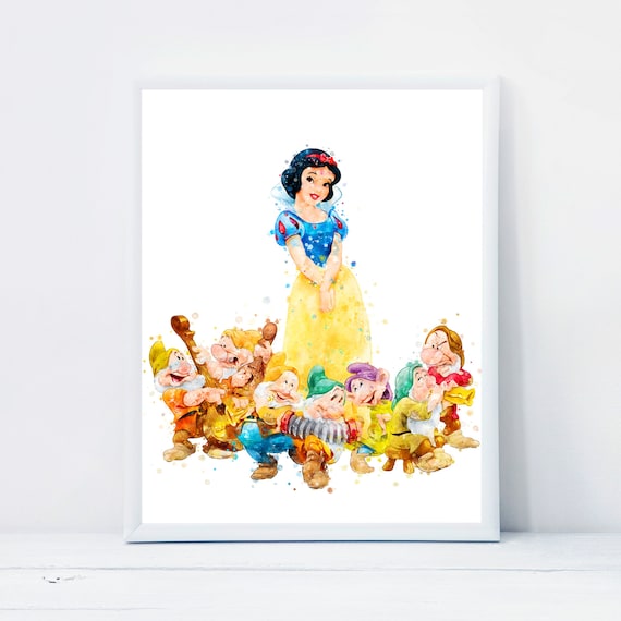 Snow White and the Seven Dwarfs Png Bundle, 7 Dwarfs Clipart