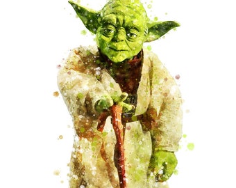 graffiti art スターウォーズ　ヨーダ(手描き)美品 32 Examples of Awesome Star Wars Graffiti