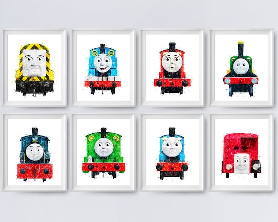 トーマス キャンベル プリント　サイン入り きかんしゃトーマスとなかまたち ワッペン C200 トーマス | 手芸