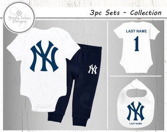 personalized yankees baby jersey