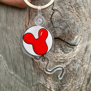 Mickey Balloon Keychain