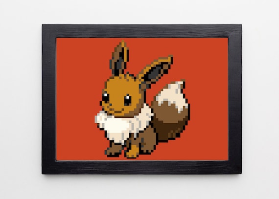 Eevee Evolutions Prints Small Prints 8 1/2 x 5 1/4 Big -  Portugal