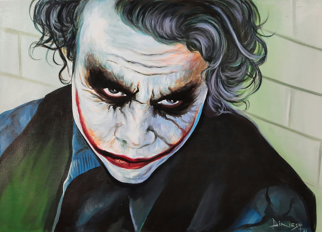 THE JOKER1 a4アート紙 Joker 80th Anniversary by Greg Capullo FRAMED 12x16 Art Print DC