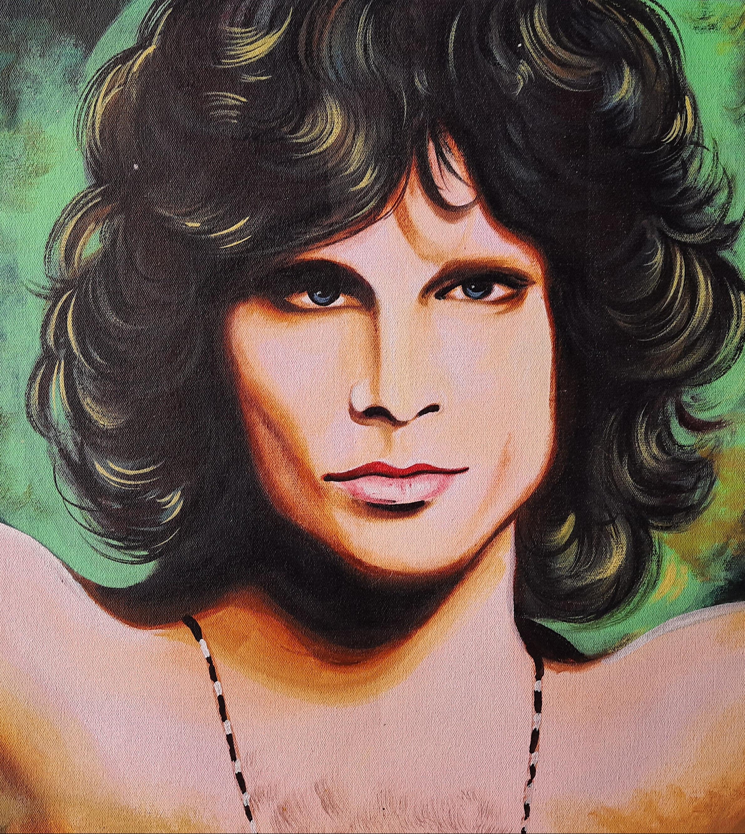 Jim Morrison Painting the Doors Portrait Painting Jim Etsy
