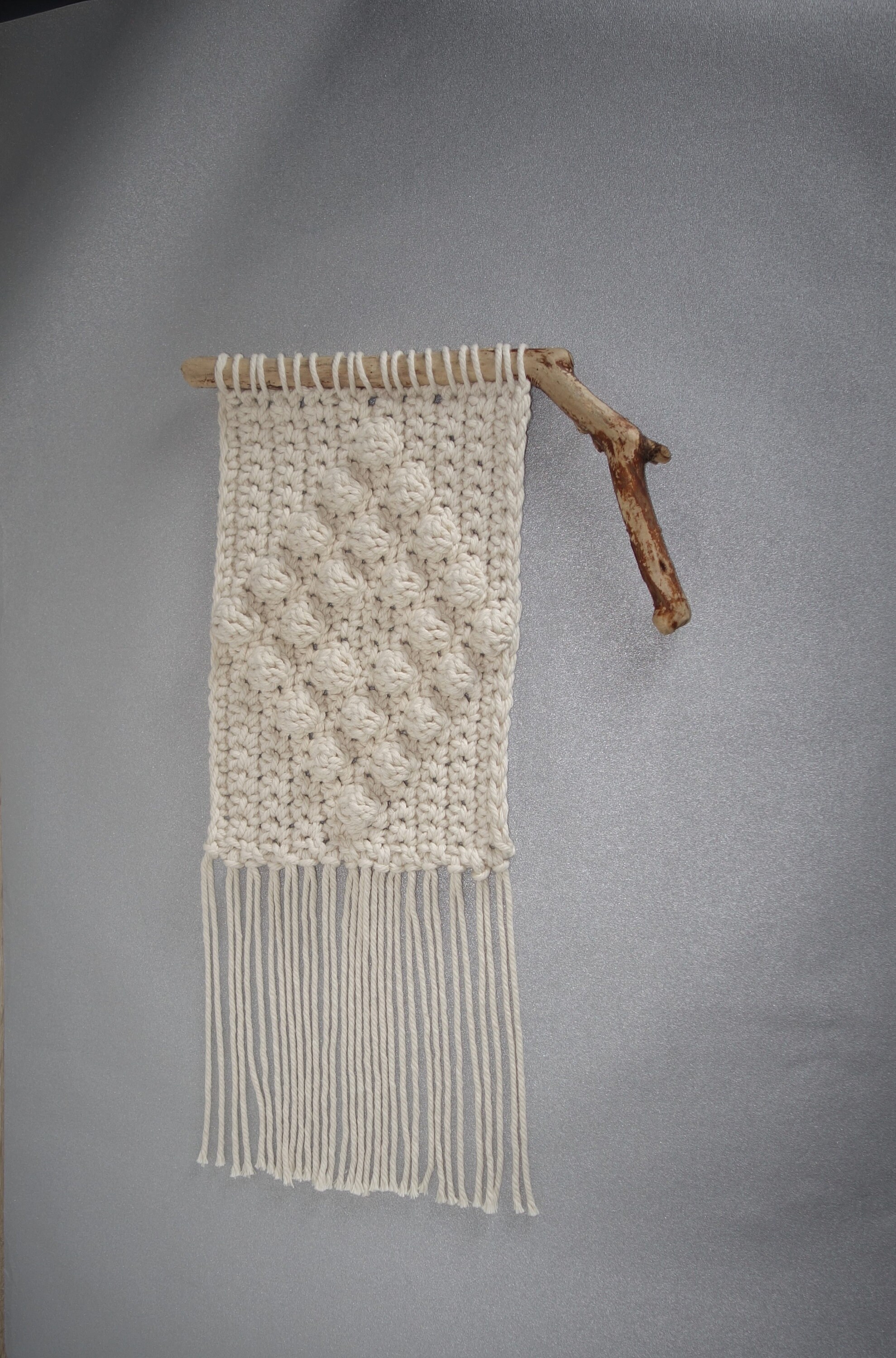 Suspension Murale Fait Main Au Crochet